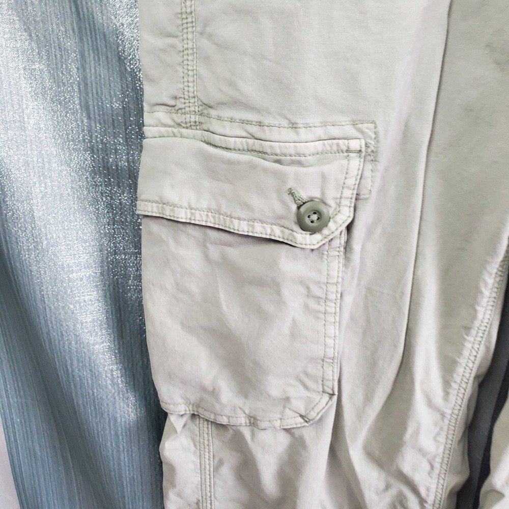 American Eagle Outfitters Cargo Pants Sage Green Utility 6 y2k streetwear indie - Picture 4 of 13